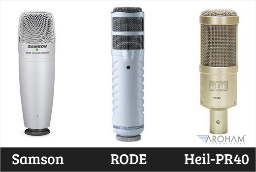 Buying a professional microphone for podcasting